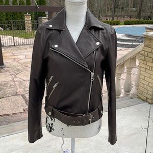 Muubaa London Sadler Bike vegan leather concrete